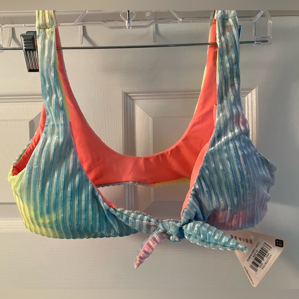 Dippin’ Daisy’s Candy Tie Dye High Waisted Bikini - Picture 4 of 5